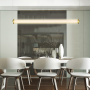 lustre pentru bucatarie, lustra bucatarie, lustra led bucatarie, lustra led suspendata, lustra aurie, lustra led aurie