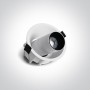 Spot LED Incastrat tavan 6.5W Alb cu Negru, Dark Light, 3000K CRI90