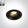 spot led tavan, spot led negru, spoturi tavan 12W, spot negru cu auriu