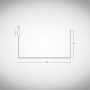 Lustra LED neagra 20W