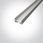 Profil LED Aplicat Mobila, Tavan, Perete Alb 16.6mm H10.6mm