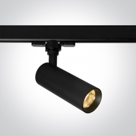 Spot LED sina trifazica 10W Negru 3000K sau 4000K h147mm