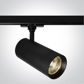 Spot LED sina trifazica 30W Negru Orientabil 3000K sau 4000K