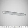 Corp de iluminat cu 1 neon LED 150cm 1X22W Alb Rece IP65