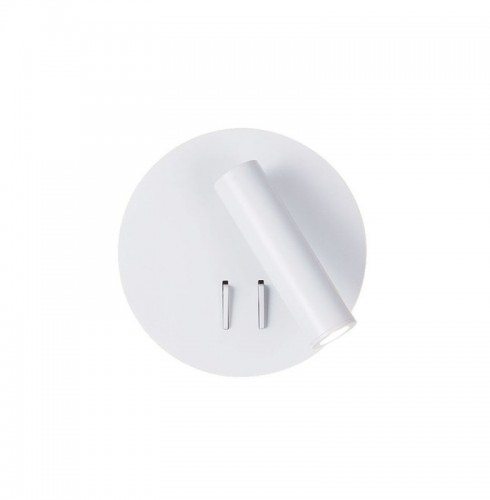 Aplica LED  cu Doua Intrerupatoare, ALBA, 3000K