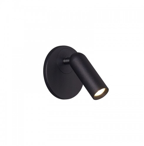 Aplica LED  Neagra Orientabila D75mm