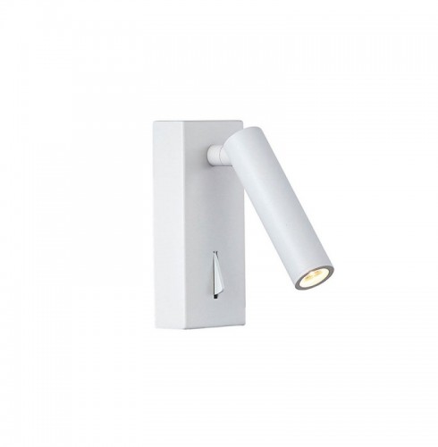 Aplica LED  Alba cu Intrerupator D25mm