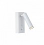 Aplica LED  Alba cu Intrerupator D25mm