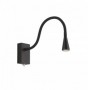 Aplica LED  Neagra Flexibila