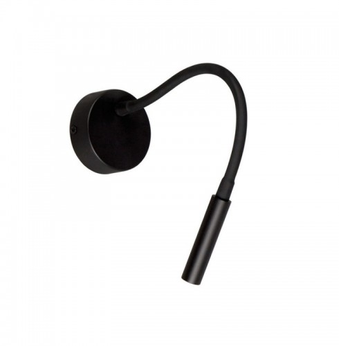 Aplica LED  Neagra Flexibila D80mm