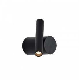 Aplica LED  Cilindrica Neagra
