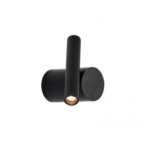 Aplica LED  Cilindrica Neagra