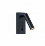 Aplica LED  Neagra cu Intrerupator