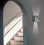 Aplica LED Neagra Patrata  cu Doua Directii Ajustabile