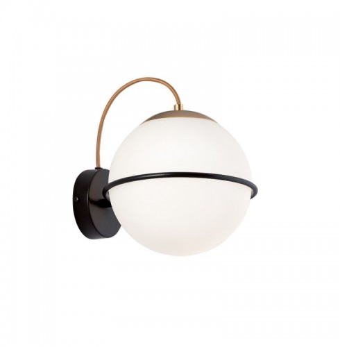 Aplica  Auriu cu Negru Tip Glob 1xE27