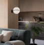 Aplica  Auriu cu Negru Tip Glob 1xE27