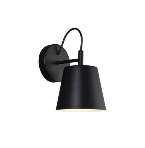 Aplica  Neagra Din Metal 1xE27