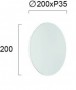 Aplica LED  Alb Rotunda 5W