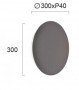 Aplica LED  Antracit Rotunda 9W