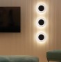 Aplica LED  Neagra Rotunda 7W