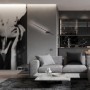Aplica LED  Neagra Orientabila 11W