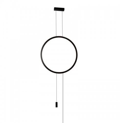 Aplica LED  Neagra, Rotunda 21W