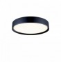 Plafoniera Rotunda Neagra cu Dulie 3xE27 D370mm