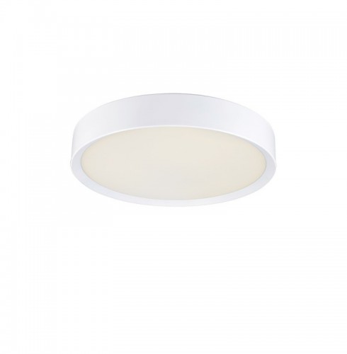 Plafoniera Rotunda Alba cu Dulie 3xE27 D370mm
