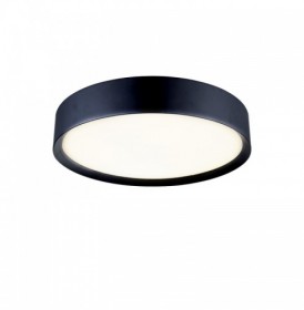 Plafoniera Rotunda Neagra cu Dulie 3xE27 D450mm