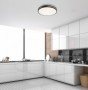 Plafoniera LED Rotunda Negru 30W D380mm