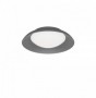 Plafoniera LED Rotunda Gri 12W 3000K