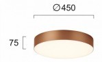 Plafoniera LED Rotunda Aramie 40W, UGR 20