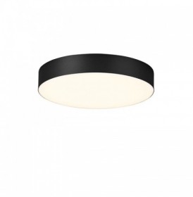Plafoniera LED Rotunda Neagra 40W, UGR 20