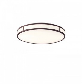 Plafoniera LED Rotunda cu Rama Neagra 40W