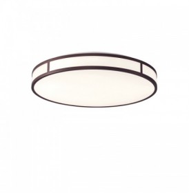 Plafoniera LED Rotunda cu Rama Neagra 45W