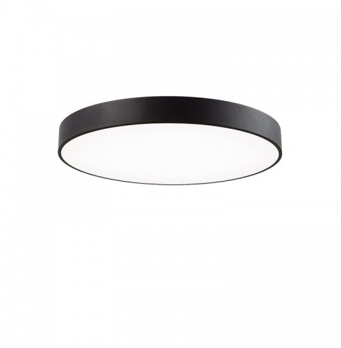 Plafoniera LED Rotunda Neagra, CCT 40W