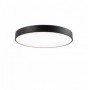 Plafoniera LED Rotunda Neagra, CCT 40W
