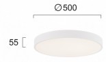 Plafoniera LED Rotunda Alba, CCT 40W