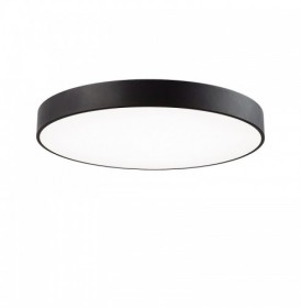 Plafoniera LED Rotunda Neagra, CCT 67W