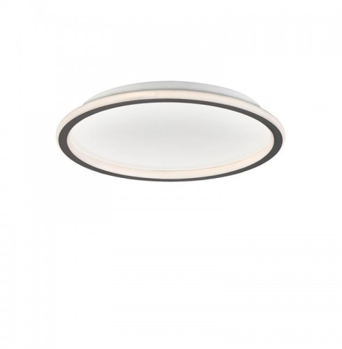 Plafoniera LED  Alb cu Negru 45W, 3000K
