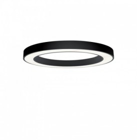 Plafoniera LED Rotunda Neagra 38W