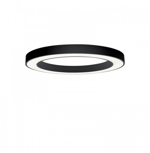 Plafoniera LED Rotunda Neagra 38W