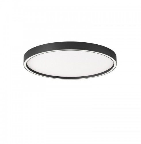 Plafoniera LED Rotunda Neagra 38W CCT