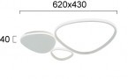 Plafoniera LED  Alba 33W
