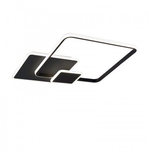 Plafoniera  LED Neagra 42W