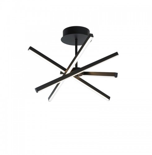 Plafoniera  LED Neagra 30W CCT
