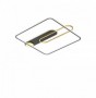 Plafoniera  LED Auriu cu Negru 45W