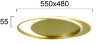 Plafoniera  LED Aurie 43W