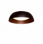 Plafoniera  LED Rtounda Neagra cu Alama 24W