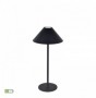 Lampa  Neagra cu Baterie, Dimabila 3W, 3000K